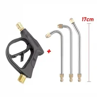 1/4 "quick connector for metal spray gun cleaning rod metric thread car wash machine water gun cleaning tool 1