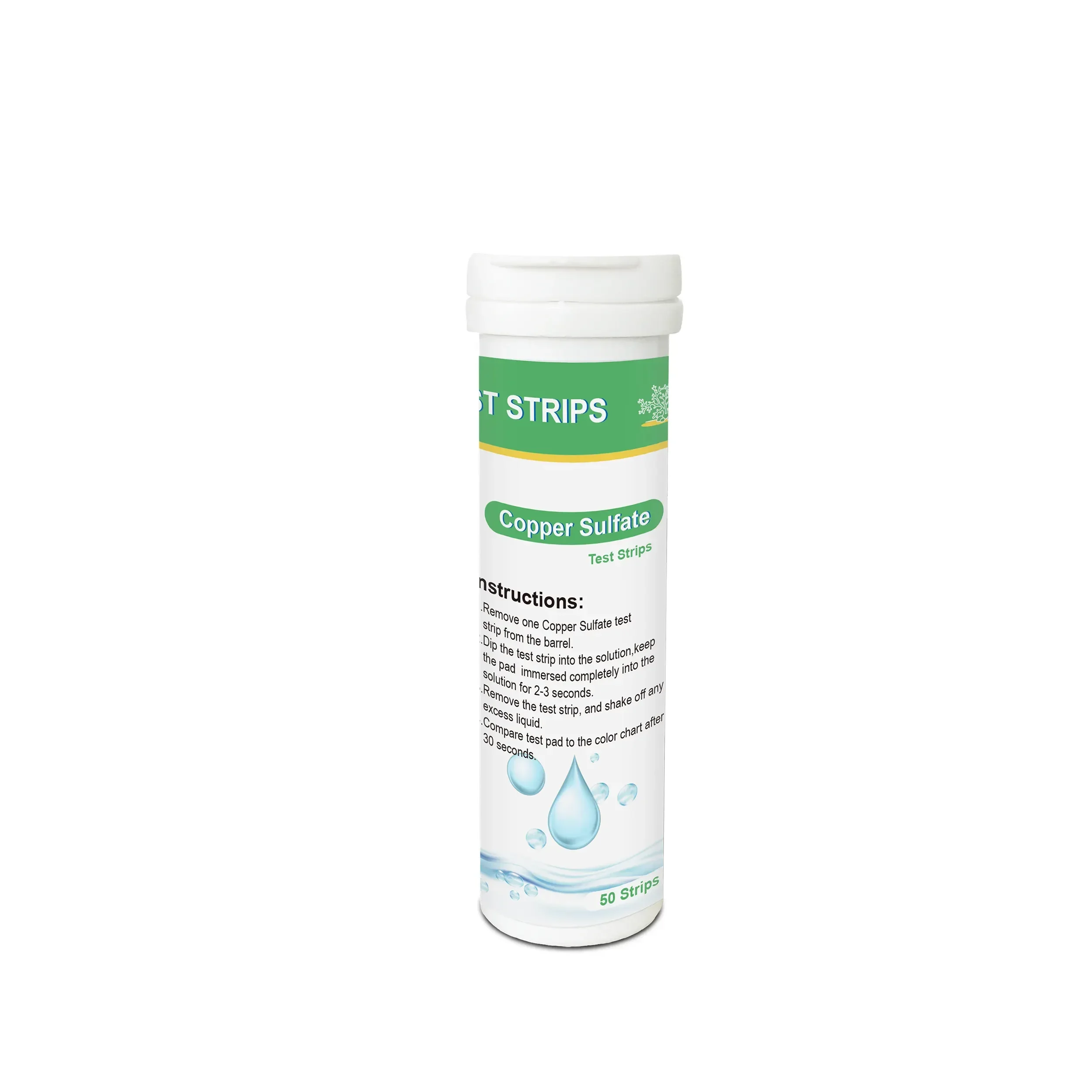 Aquarium Water Test Paper Copper Sulfate Rapid Water Testing Kit Protecting Algae and Fish