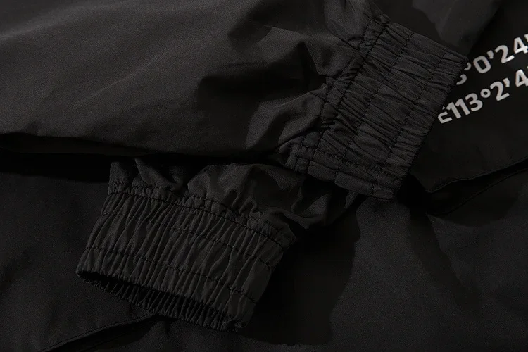 Spring Autumn Cargo Jacket Men Multi-pockets Tactical Functional Hooded Jacket Waterproof Windbreaker Outdoor Coats for Men_voghion.com