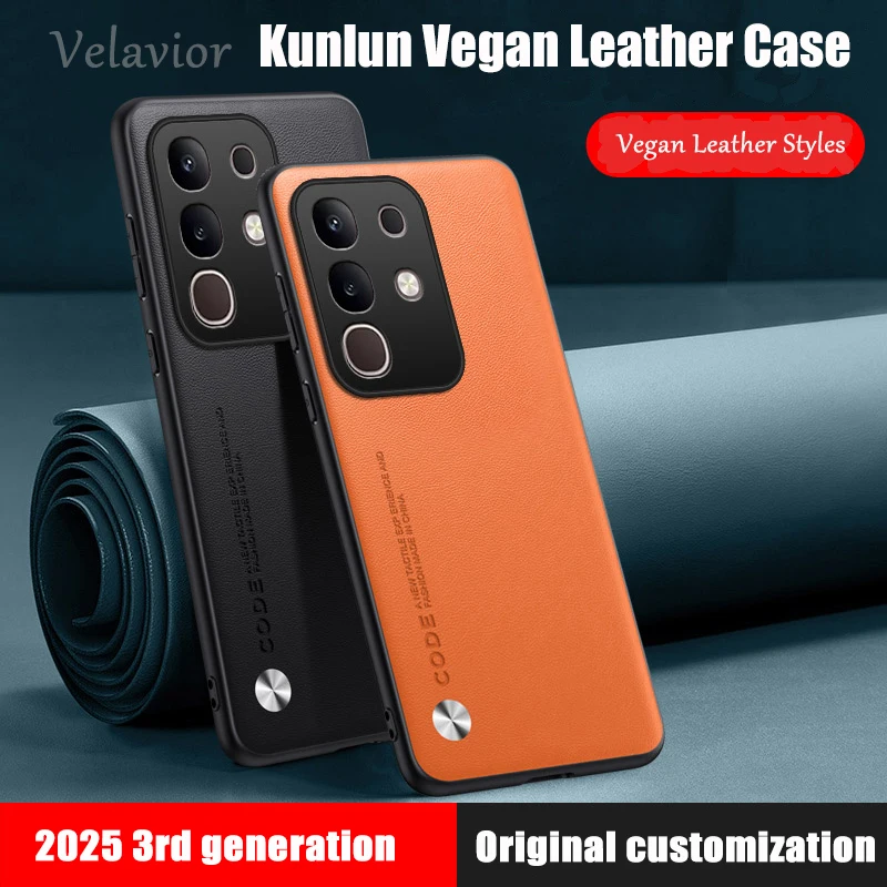 Luxury PU Leather Shockproof Phone Case with Full Protection