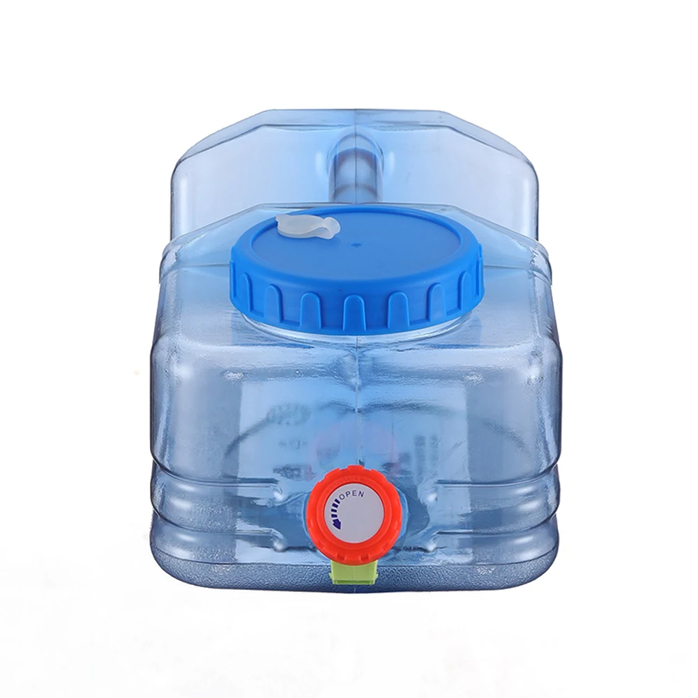 5.5l 10l Outdoor Water Bucket Water Storage Camping Water Bucket Portable Driving Water Bucket Big Capacity for Picnic Travel 5