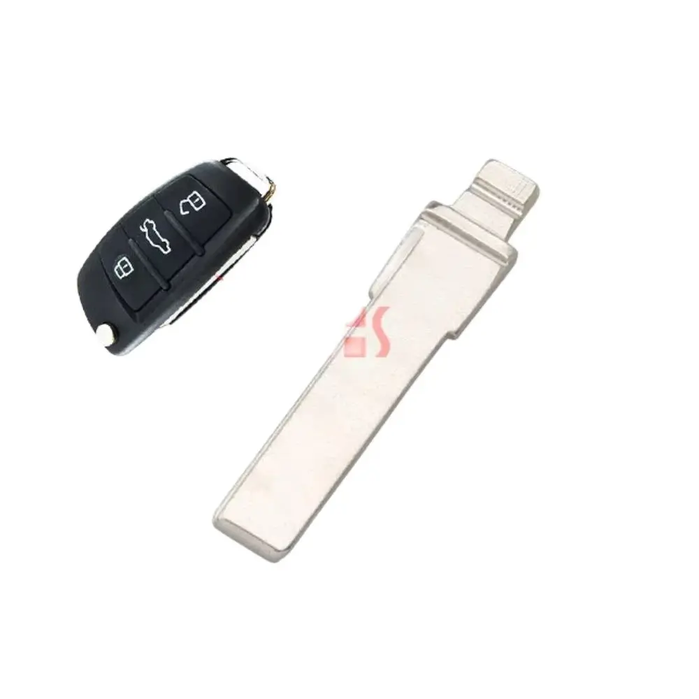 

10 шт. HU66 замена лезвия-ключа металлическая заготовка HU66 Key Blade для Audi A6L