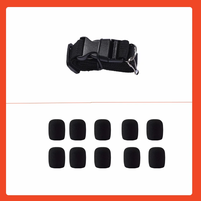 Universeller verstellbarer Verstärkergurt und Schultergurt für Kamera, Lavalier-Mikrofon, Karaoke-Maschine, Mikrofon, strapazierfähiges Nylon – Detail 11