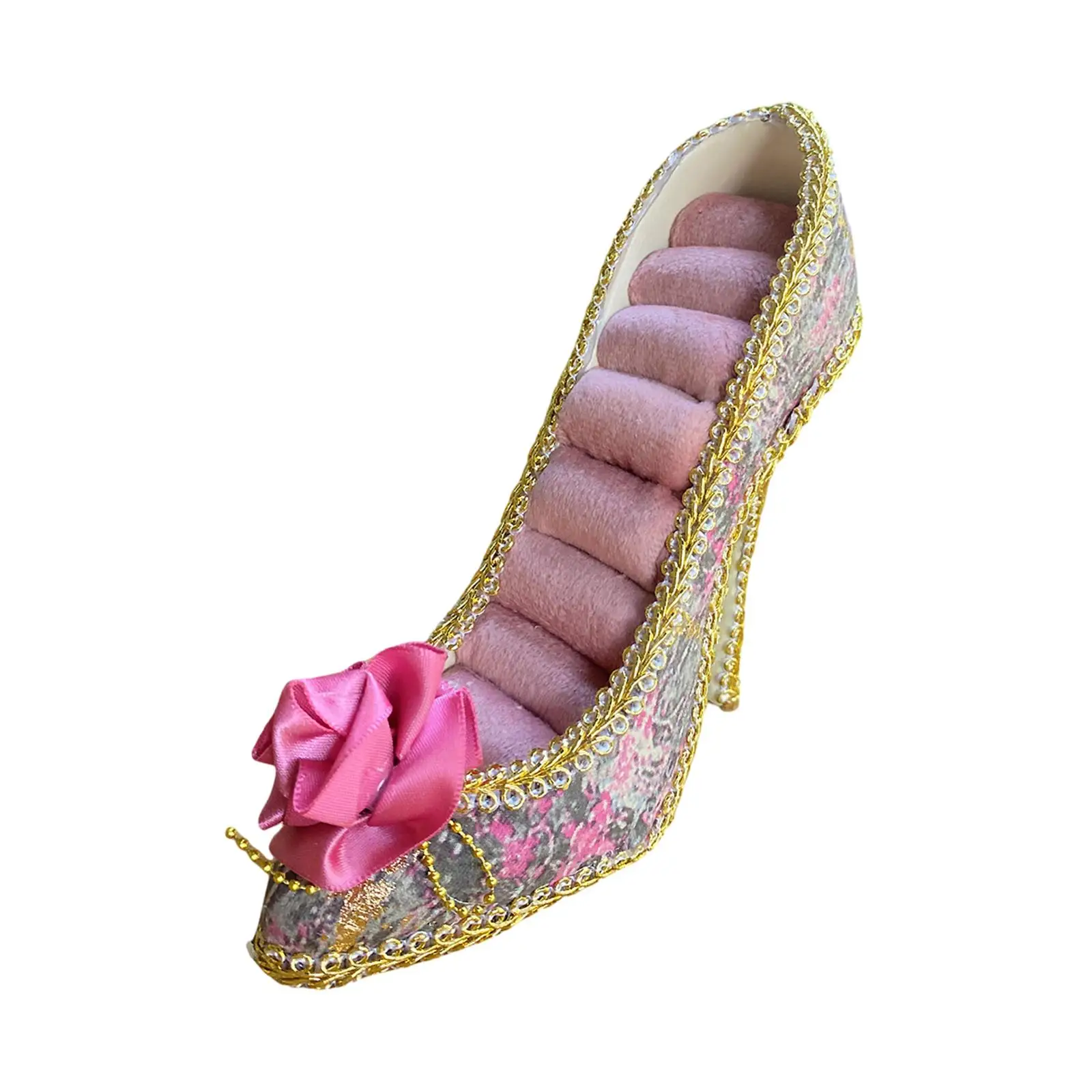 

Rings Display Stand High Heel Rings Organizer for Dresser Countertop Stores