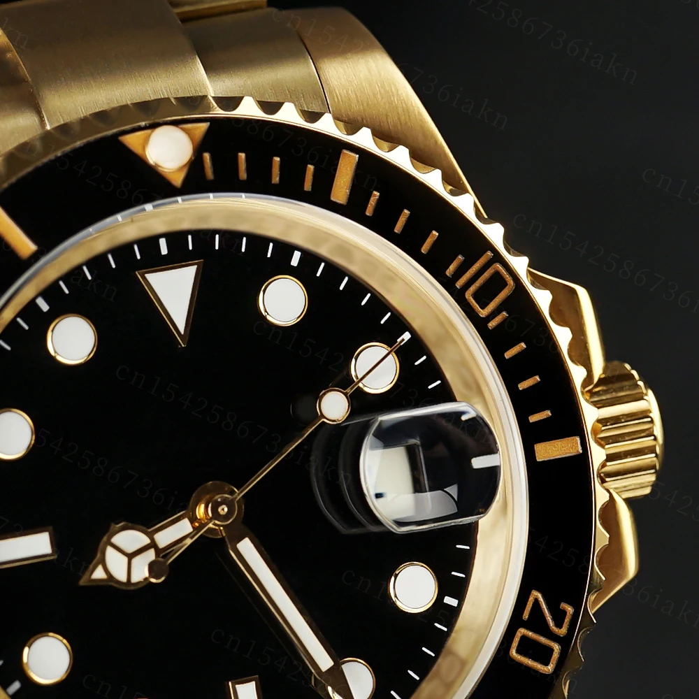 2022 Fashion New 40mm Men's Leisure Sports Sapphire Mirror Stainless Steel Material Waterproof Automatic Mechanical Watch