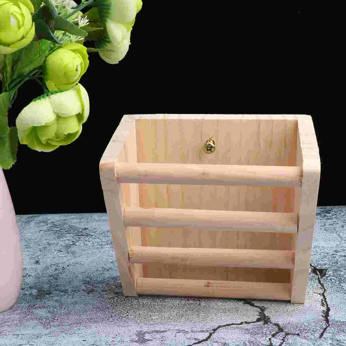 Wooden Hay Animal Feeder 3