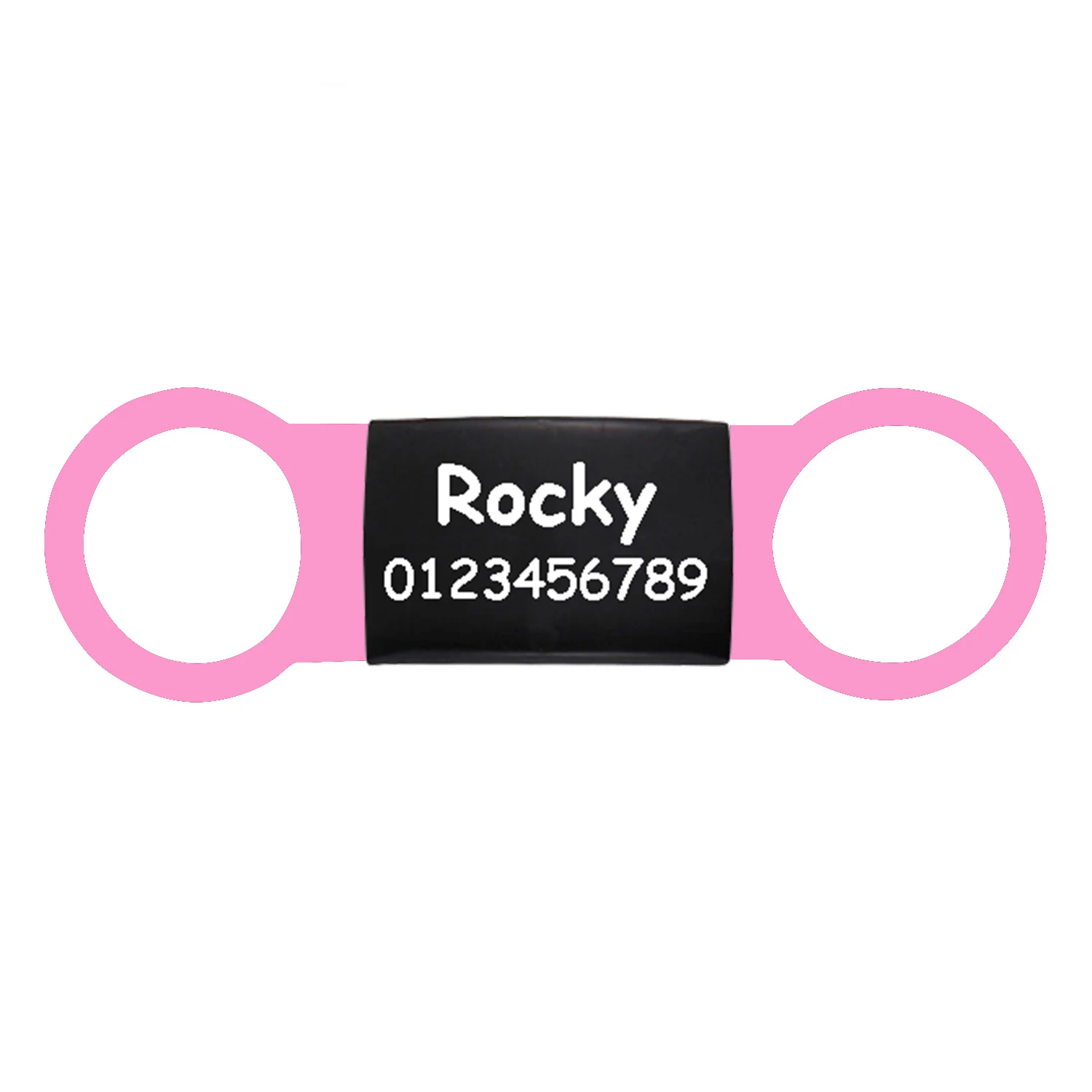 Tag Name Dog Collar name Personalized Cat Tags Slide On Pet Tag ID Silent Custom Dog Tags Engraved Cat Name Customized 