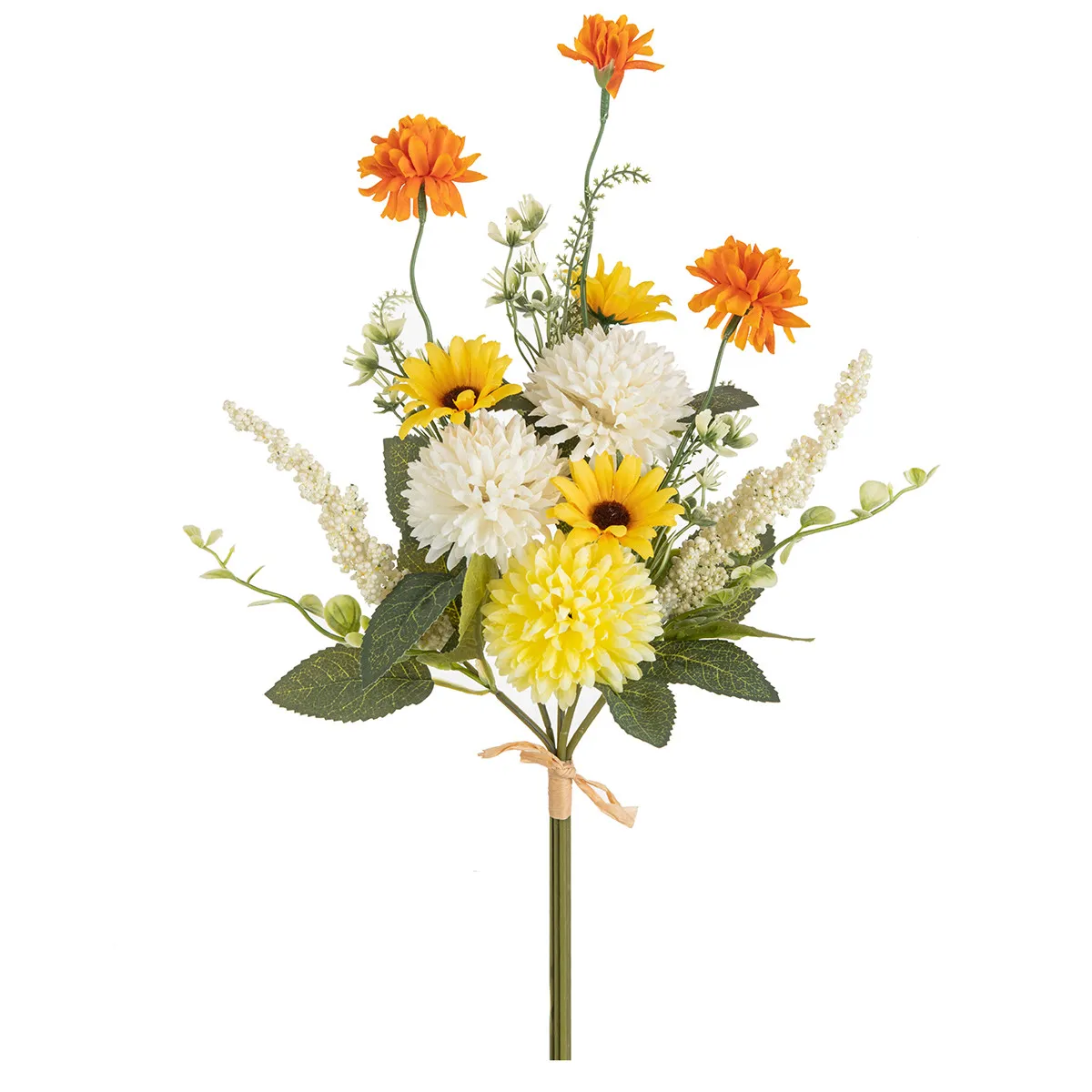 1/2pc Seide Künstliche Blumen Bulbous Chrysantheme Blase Festival Kränze Hochzeit Braut Bouque Home Room Yard Decor Diy geschenke – Detail 2