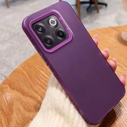 Metallic Aurora Skin Matte Phone Cover for Infinix Note 30 Pro (IMD purple)