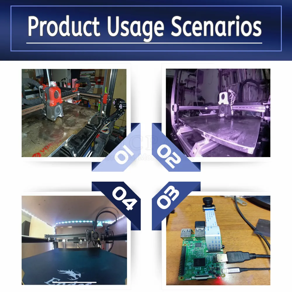 High-Resolution HD Night Vision Camera Module with Adjustable Focus and Wide-Angle Lens