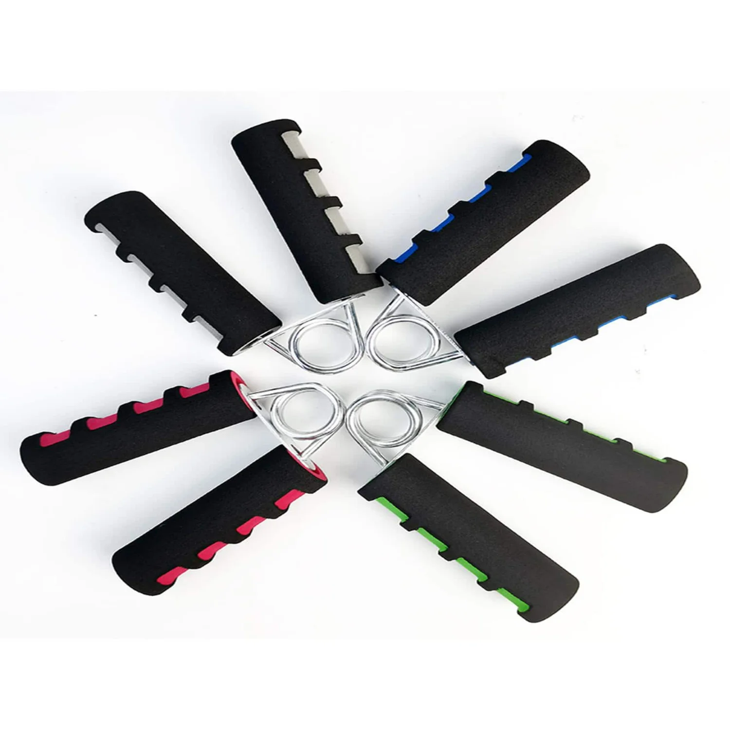 1pc Stainless Steel Sweat Absorbent A-shaped Hand Grip Strengthener
