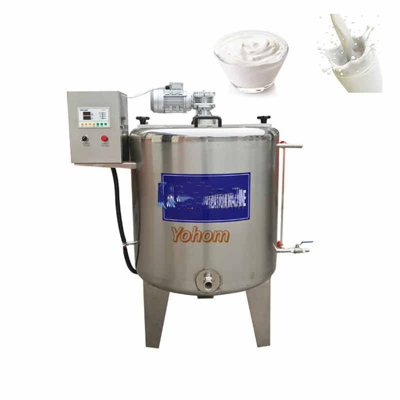 High Temperature Ice Cream Milk Pasteurization Machine Small Scale Dairy Yogurt Making Milk Pasteurization Machine