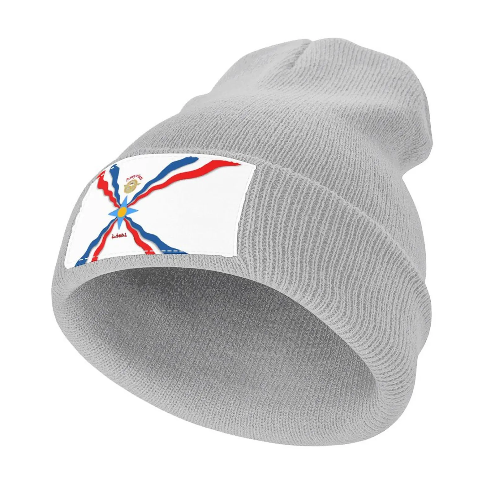 

Assyrian Flag Knitted Cap Trucker Cap summer hats Sun Hat For Children Mountaineering Caps For Men Women's