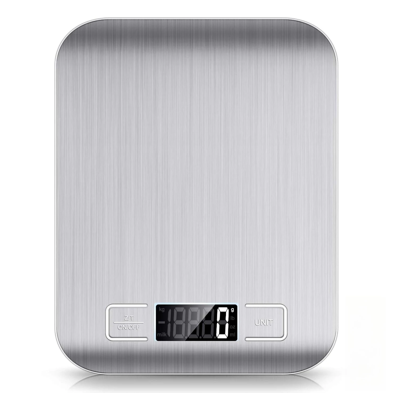 10kg 주방 저울, 타레 기능이 있는 디지털 주방 저울, 전자 커피 브루잉 저울, LCD 디스플레이 스테인리스 스틸 스크린