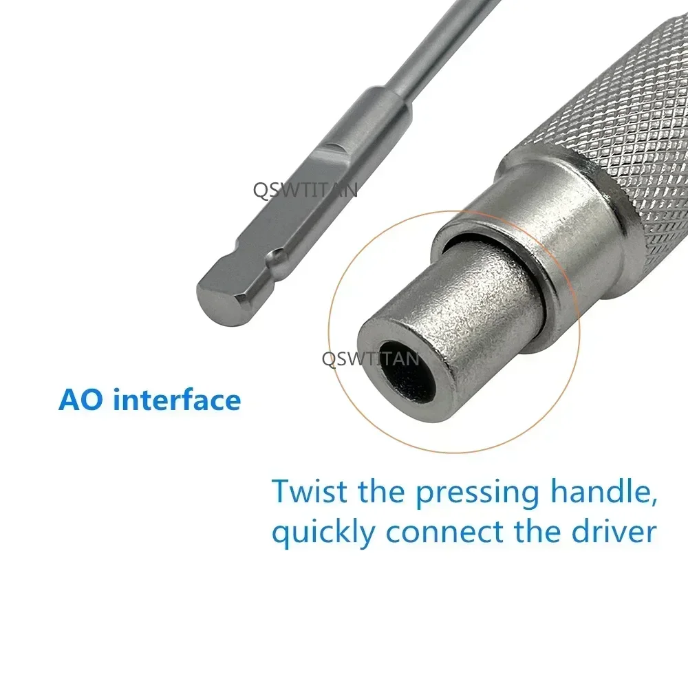 Screw Driver Stainless Steel AO Quick Coupling Screwdriver Star Hex AO Screwdriver Orthopedics Instruments orthopedic instruments