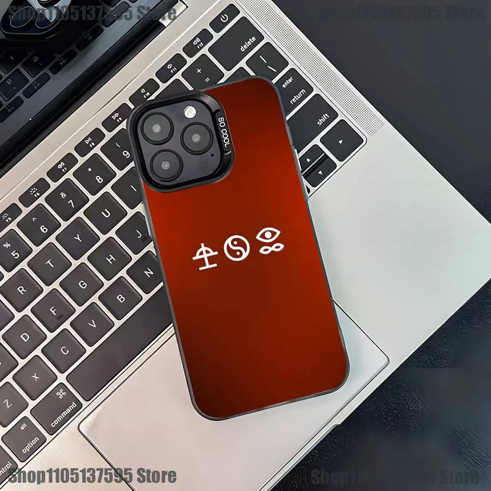 Rock Bad O-Omens Black Matte Shockproof Phone Case