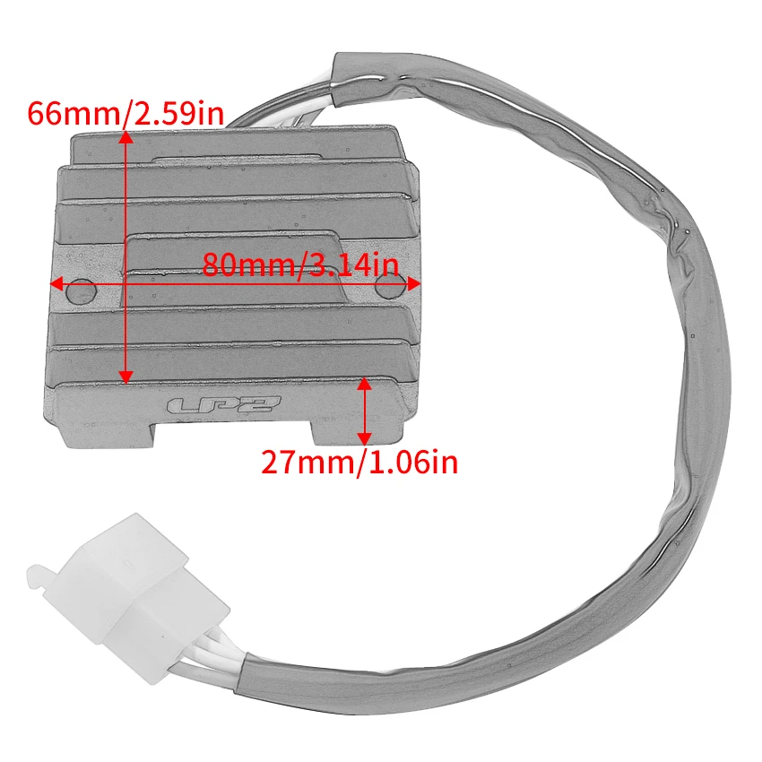 Motorrad Gleichrichter Spannungsregler Zubehör Für Yamaha SR125 1997 1998 1999 2000 OEM: 4WP-81960-00 4WP-81960-01 Teile – Detail 10