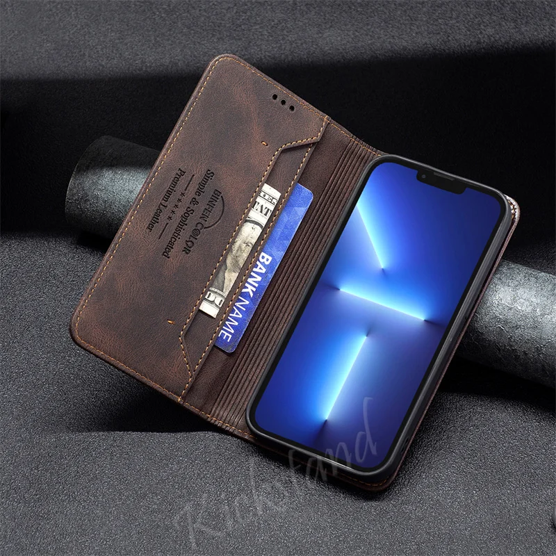 Custodia Per Motorola Moto G Stylus 2022 Power E32 E30 E40 G200 Edge 30S 5G G71 G41 G31 G62 Leather Rfid Block Flip Magnetic Pattern