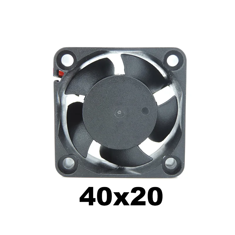 thumbnail image 1 of Ventilador de refrigeración de CC de 5 V, 12 V y 24 V con motor sin escobillas y silencioso de 40 MM, 50 MM, 60 MM, 70 MM, 80 MM, 90 MM y 120 MM para impresión 3D de 2 pines para carcasa de ordenador, 1 of 5