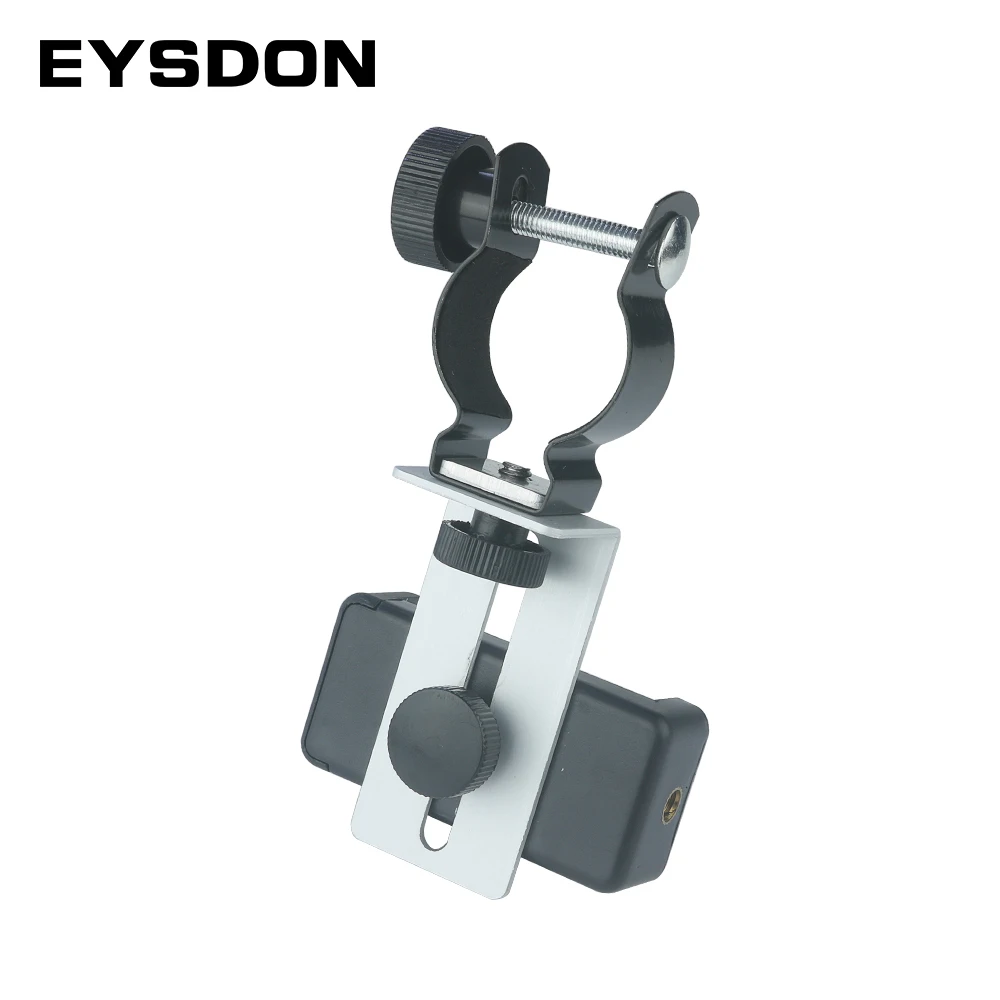 

EYSDON Smartphone Photography Adapter for Microscope Binocular Spotting Scope Monocular Telescope Connector Cellphone Holder