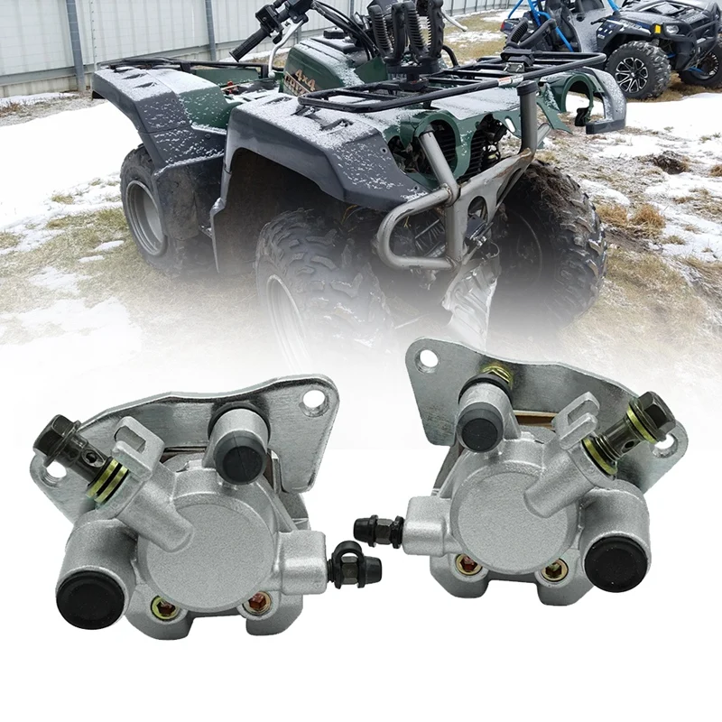 

Замена тормозных суппортов мотоцикла для Yamaha ATV гризли 600 660 1998-2008 4WV-2580T-10-00 4WV-2580U-10-00