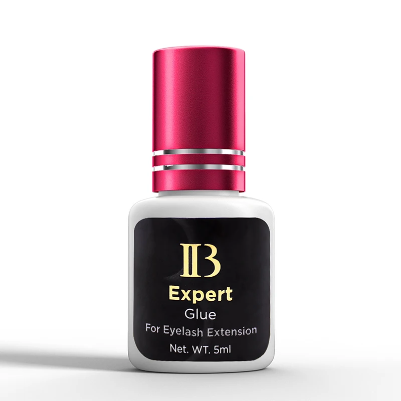 5ml Korea IB Ibeauty Expert Glue for Eyelash Extensions Original IB Wine Red Cap Lash Glue False Eyelash Adhesive Private Logo 2