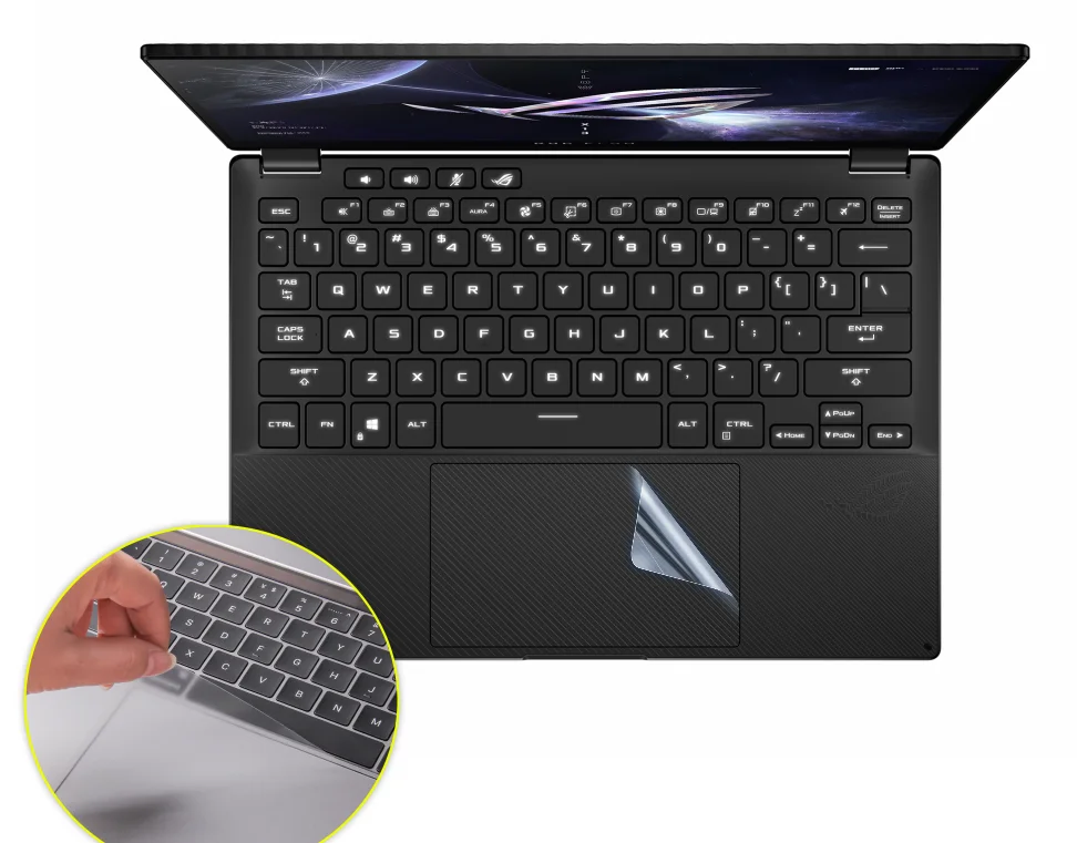 Opaco Per Asus Rog Flow X13 2023 2022 Gv302X Gv302Xa Gv302Xu Gv302 Gv301 Re Touch Pad Touchpad Pellicola Protettiva Sticker Protector
