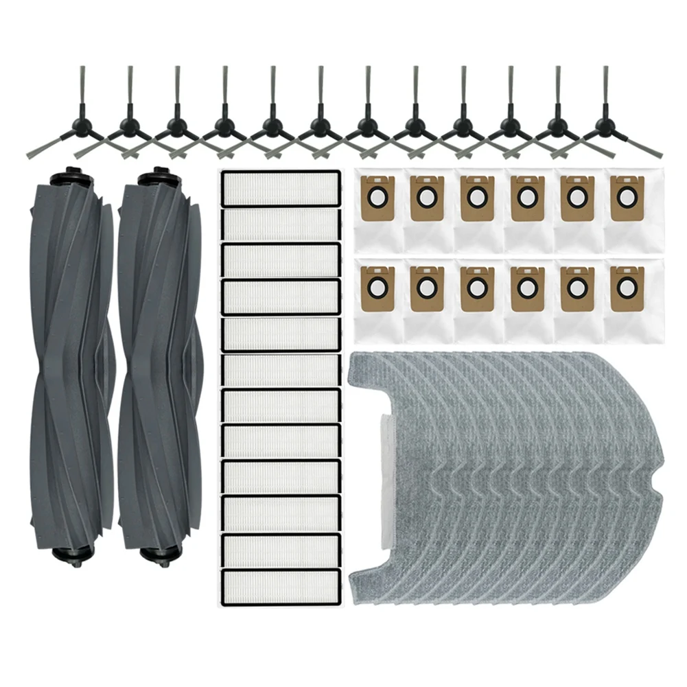 

Сменные детали для робота-пылесоса Dreame D10S Plus, аксессуары, основная боковая щетка, Hepa фильтр, Швабра, тканевый мешок для пыли