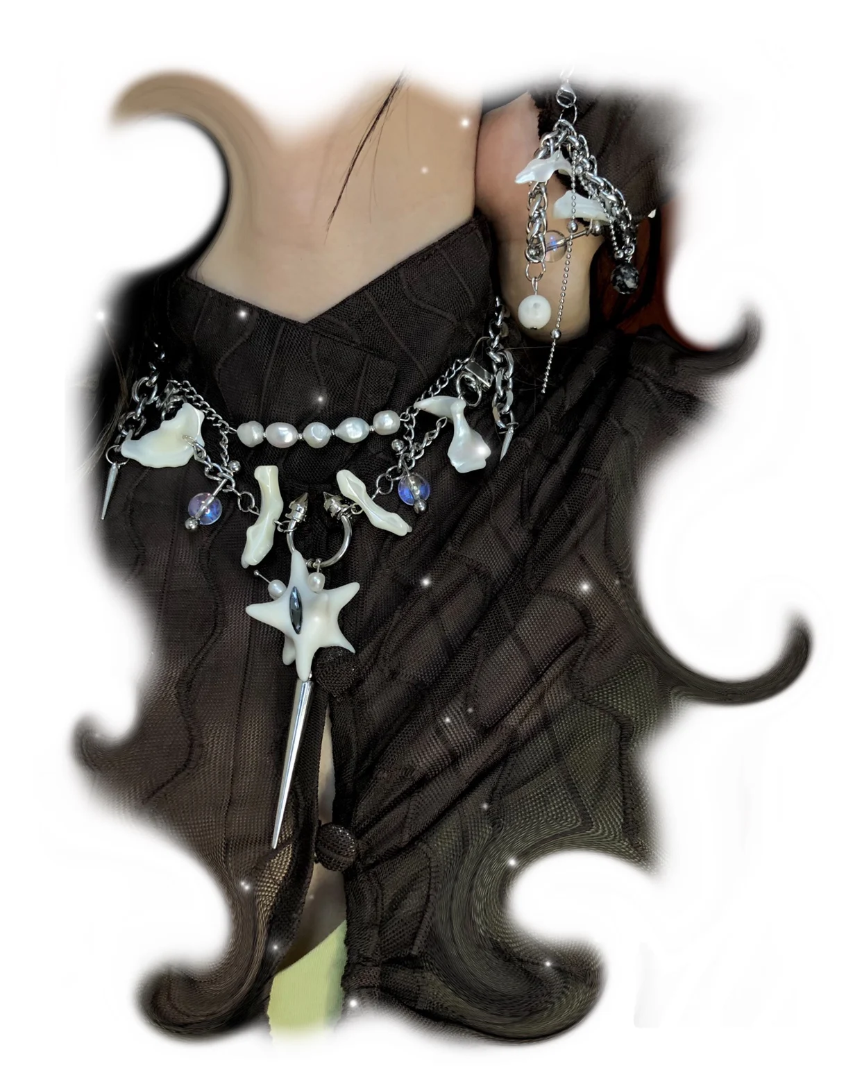 2024 New Marine Bio-alloy Material Neo-Gothic For Men And Women Jewelry Party Gifts