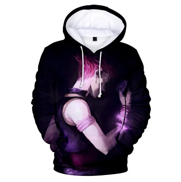 plain white hoodie 2022Hot Sale Creative Comic Hunter X Hunter Hisoka 3DHoodies Sweatshirts Men/Women Long Sleeve Hoodie Fashion Casual Anime Pullo black sweatshirt