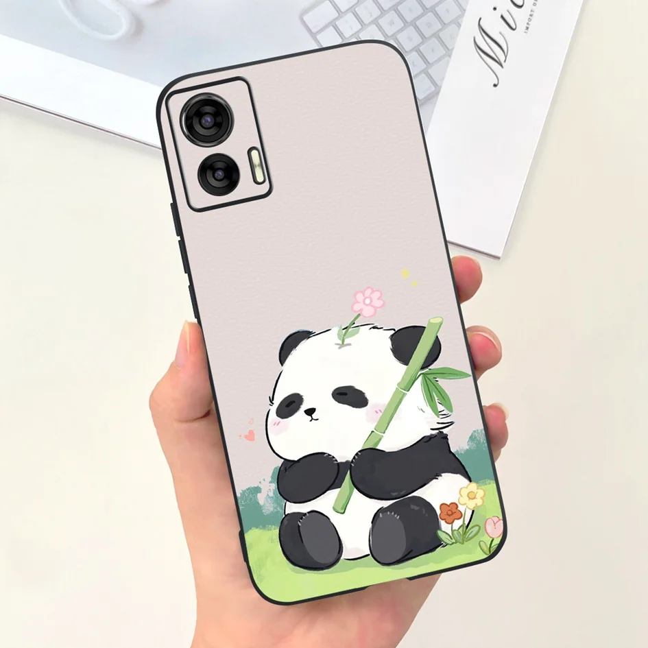 Cute Cartoon Tulip Shockproof TPU Phone Case - Anti-Fall Bumper Cover