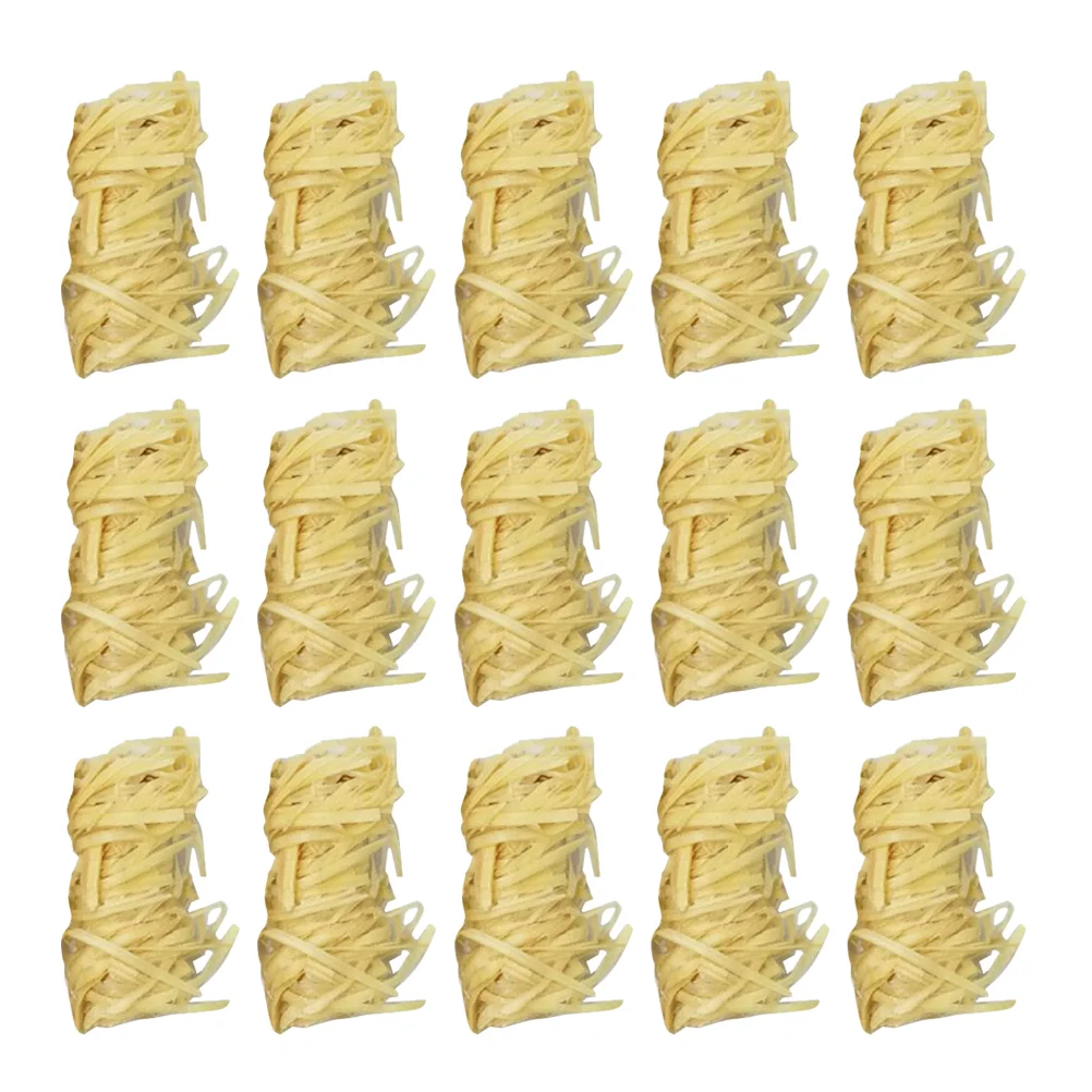 

50pcs Natural Firelighters Convenient Fire Lighter Wooden Fire Lighters for Camping Barbecues