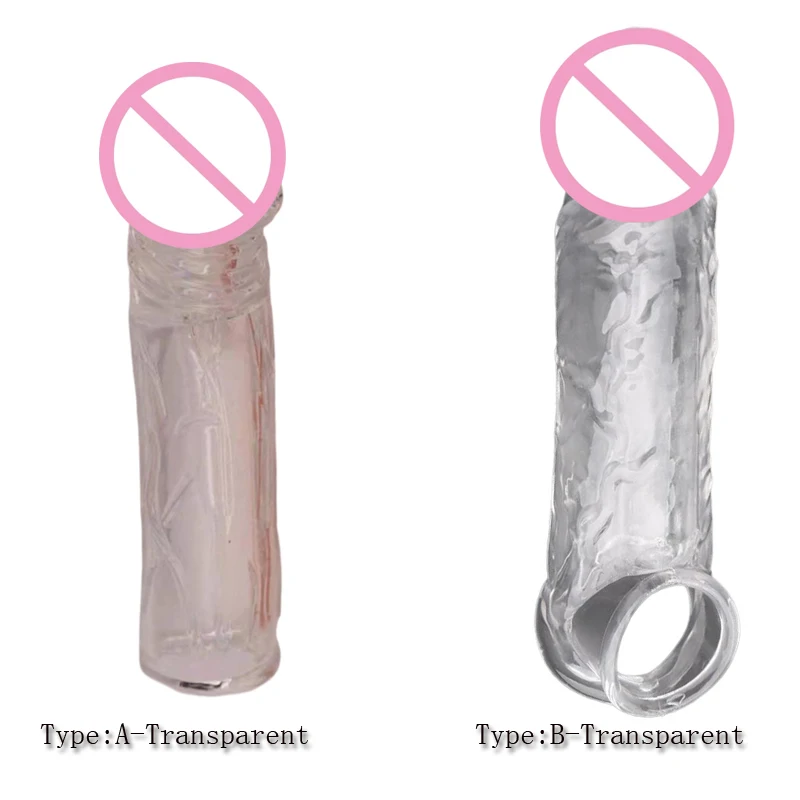 Adult Dildo Sleeve Masturbation Granular G-Spot Stimulation for Men Penis Enlarger Ejaculation Delay Extension Rings Sex Toys