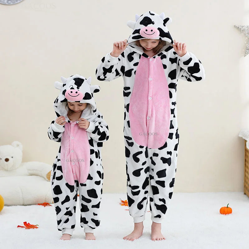 Animal Onesies Kigurumi Pajamas for Children kids pajamas