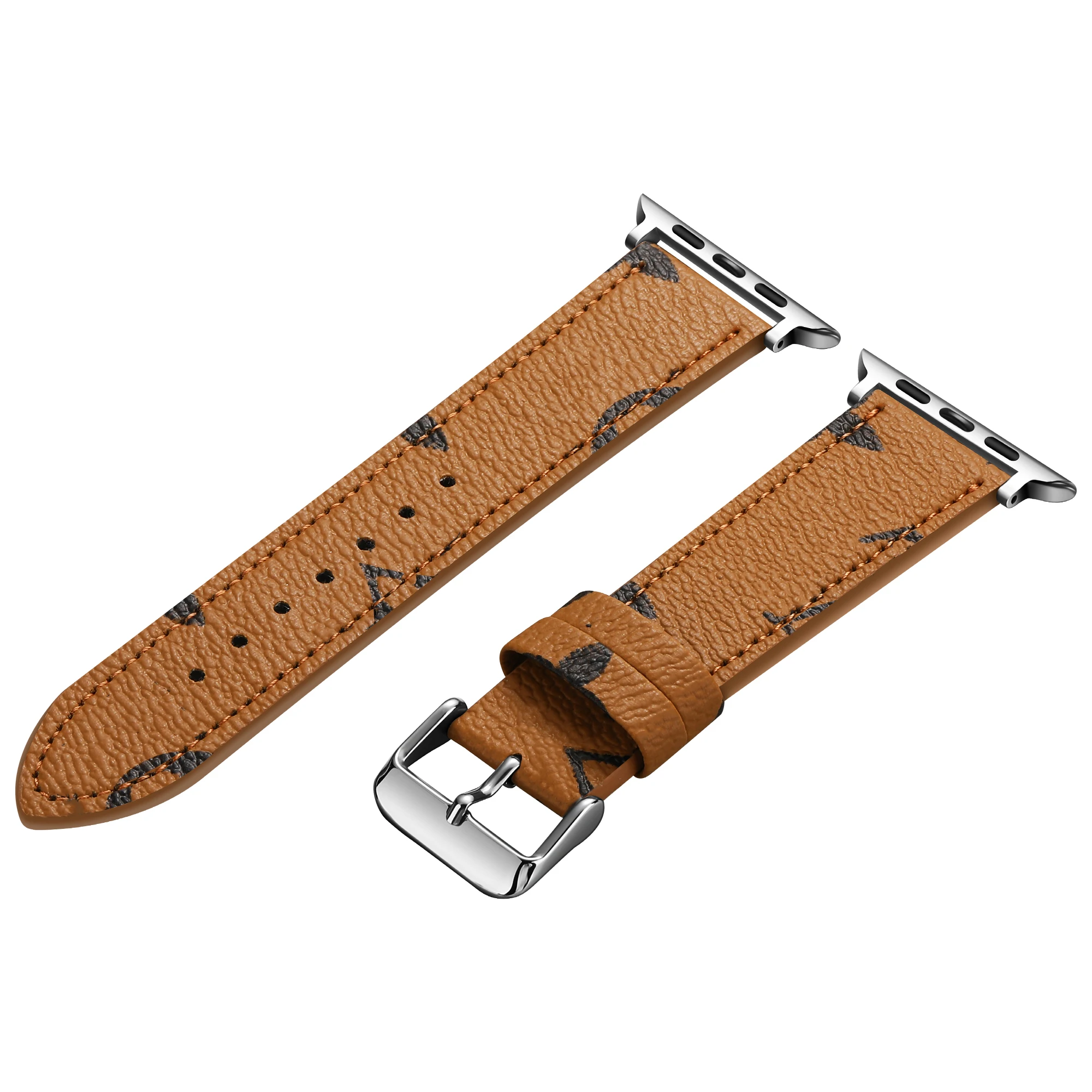 럭셔리 애플 워치 밴드, 애플 워치 45 38 40 41 42 44 49mm 가죽 팔찌, iWatch 시리즈 울트라 8 SE 7 6 5 4 3