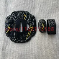 High Quality Tsuba Handguard Guard Fuchi Kashira Menuki Alloy Material For Japanese Japan Samurai Katana Sword Fittings Parts 2