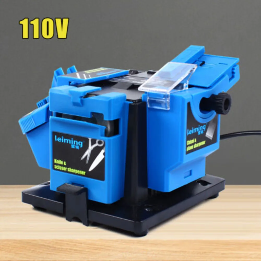 мультитул huohou hu0254 multifunction knife k20 серебро Electric Drill Bit Sharpener 1350rpm Multifunction Scissor/knife Drill Sharpening Tool High-strength Easy to Carry 25*21.5*17cm