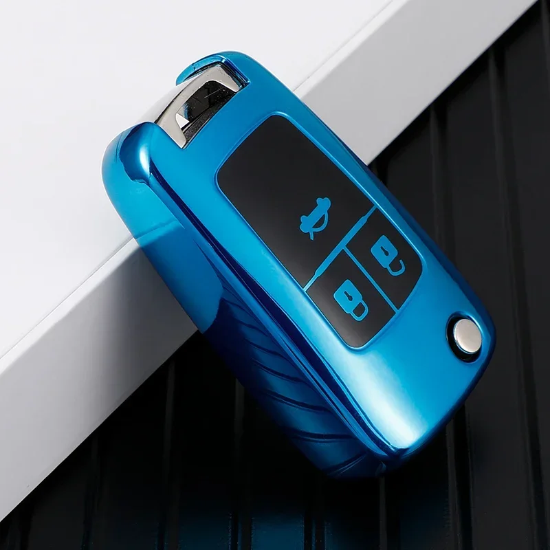 Soft TPU Key Cover Case For Chevrolet For Buick Cruze Aveo Trax Opel Astra Corsa Meriva Zafira Antara J