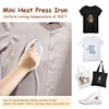 Mini Iron for Clothes 110V/220V Dual-Voltage Fast Preheating Portable Ironing Iron Dry Travel Iron 3