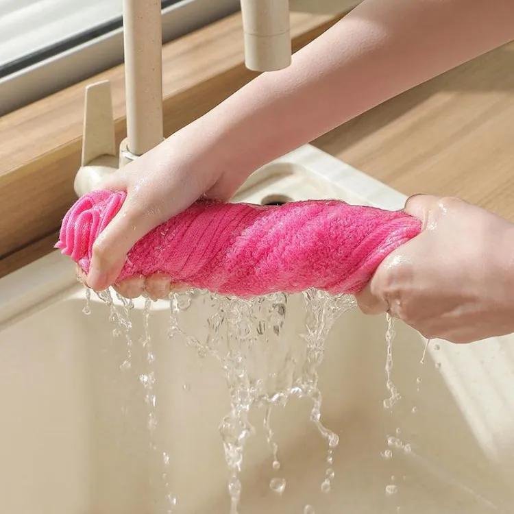 1/50PCS Microfiber Cleaning Cloth Absorbent Towel for Wash Car Housework Clean Kitchen Cleaning Rags Household Clean Tools 3