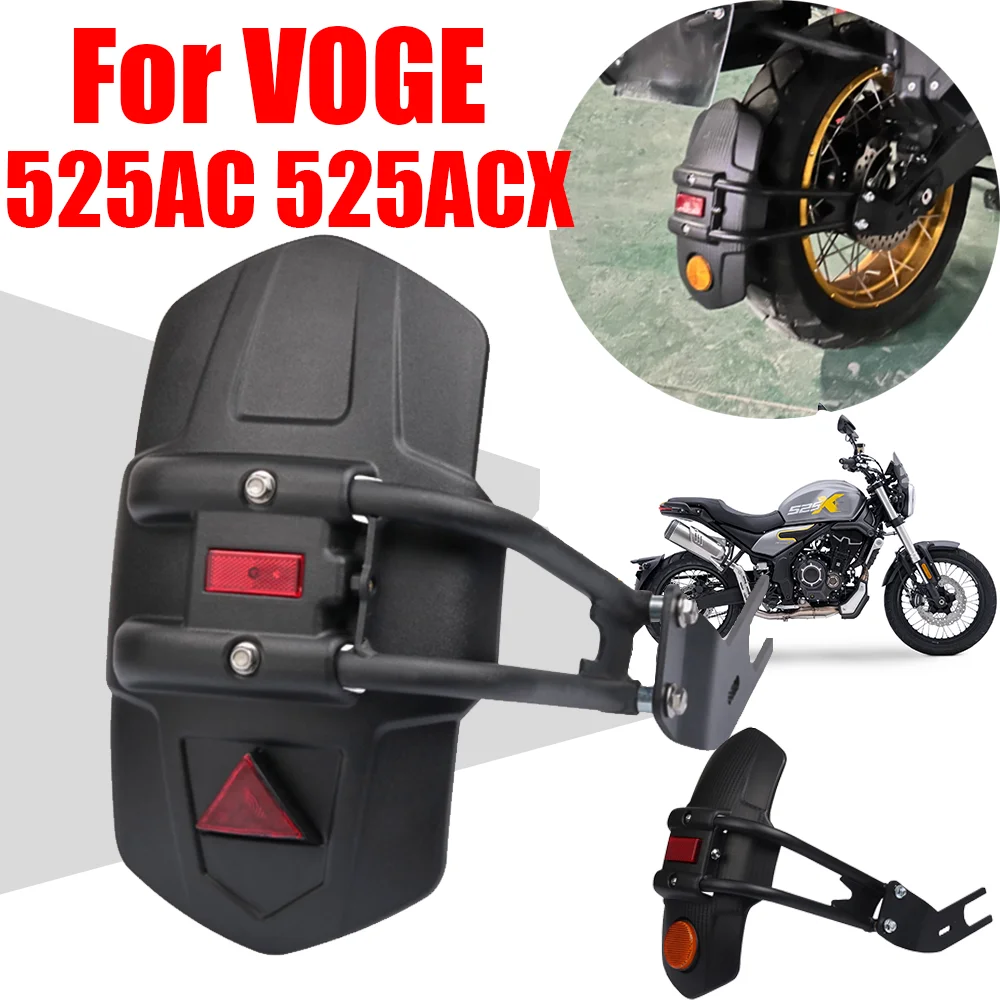 

For Loncin VOGE 525AC AC525 525ACX AC525X ACX525 525 ACX AC 525 X Accessories Rear Fender Mudguard Splash Guard Cover Protector