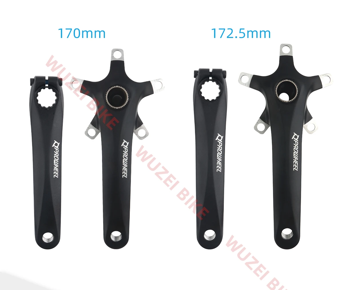Description Picture 3 of itemPROWHEEL-RPN-TT-L/R 110BCD 170mm/172.5MM Road Bike Crank 8/9/10/11 Speed â€‹â€‹Gravel Bike Crank and Bottom Bracket PW-RBB68 Crank