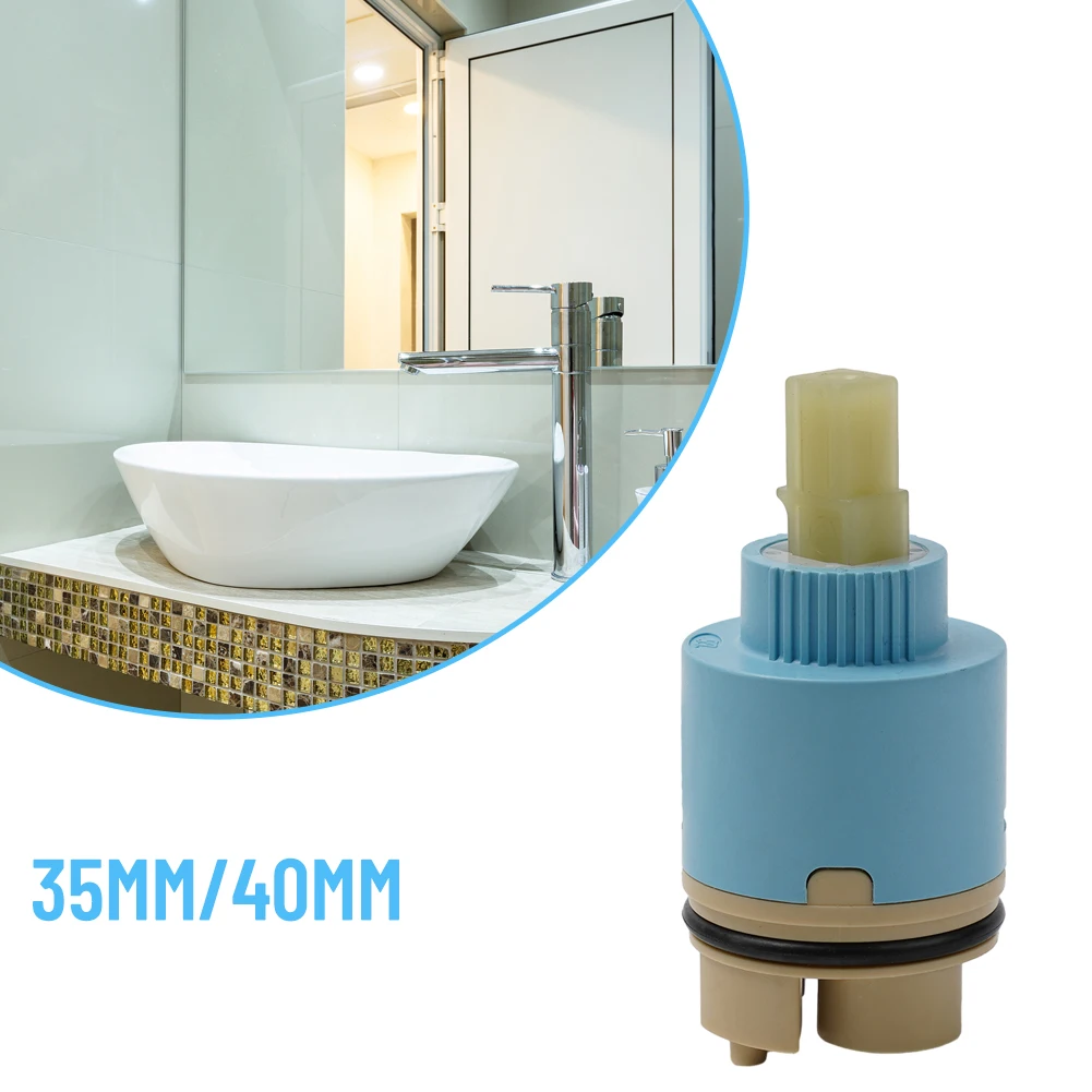 Lever Tap Mixer 35mm Universal Kitchen Bathroom Faucet Ceramic Tap Cartridge For Single Faucets Ceramic Disc Durable Accessories kitchen faucet water mixer bathroom sink faucets