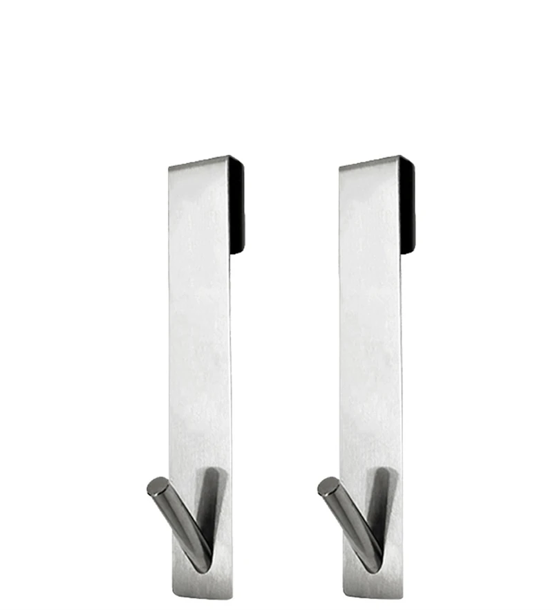 Description Picture 3 of item1pcs Stainless Steel Over Glass Door Shower Door Back Shower Towel Rack S-Shape Bathroom Bathrobe Hanger Holder Hooks