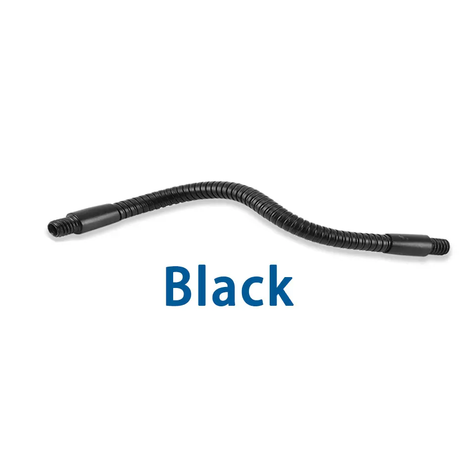 Dia6mm LED Serpentine Tube 10/15/20/25/30CM Soft Flexible Light Holder M6 M8 M10 Metal Hose For DIY Table Lamp