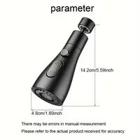 3 in1 Kitchen Replaceable Faucet Sprayer Nozzle ABS Durable Water Tap Water Basin Sink Shower Spray Head Multifunctional Hydrant 2