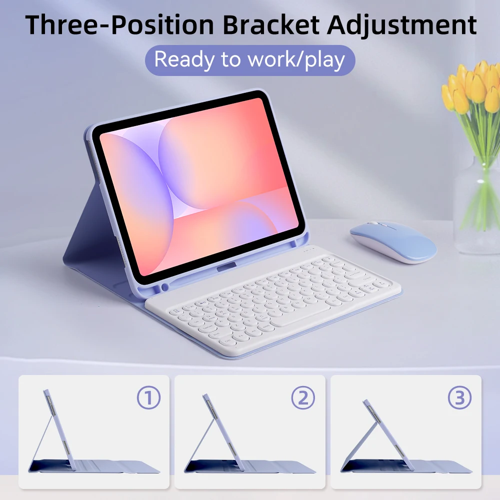 Premium Keyboard Tablet Case with Versatile Fit and Protective Cover