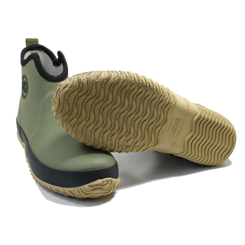 Fly Fishing Boot Pvc Waders Anti-slip Waterproof Rubber Rock Fishing Wading Shoes Snow Winter Protection Fly Fishing Waders Fly Fishing Shoes Fishing Boots