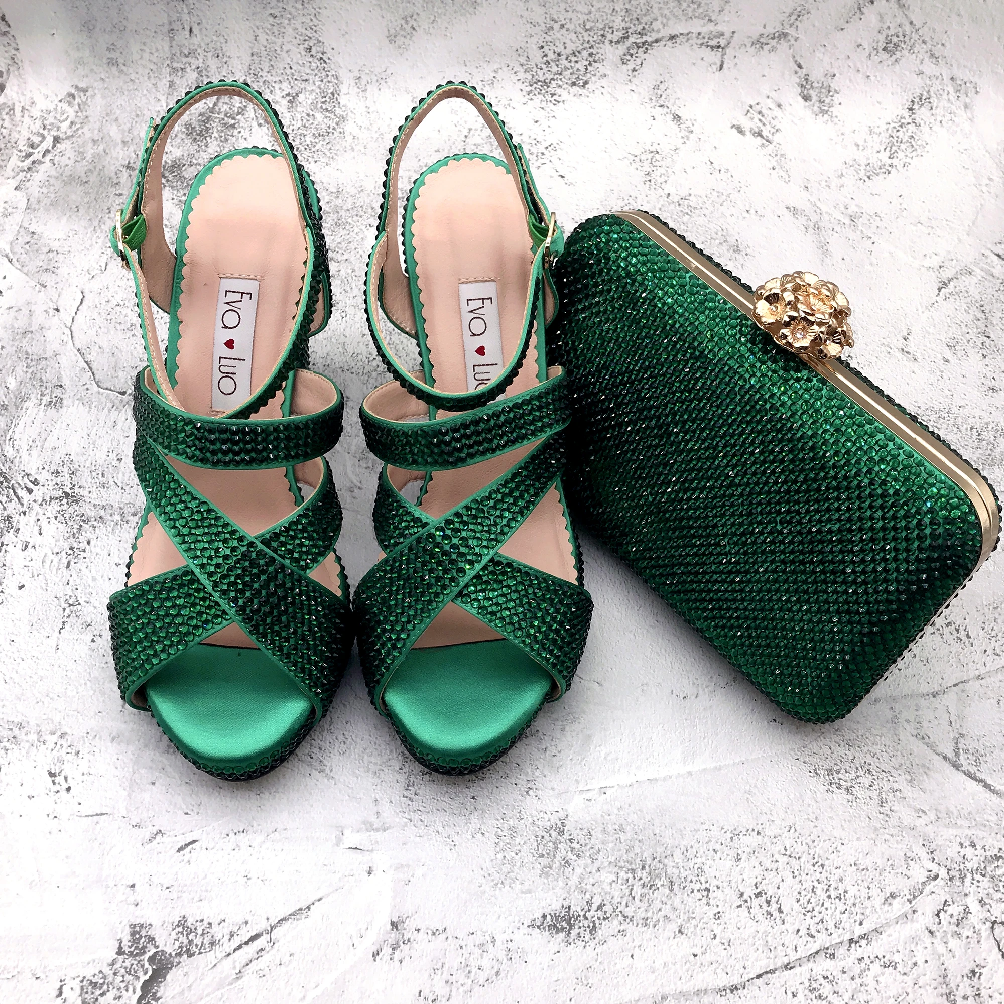 Buy Green Suede Heels Online In India - Etsy India