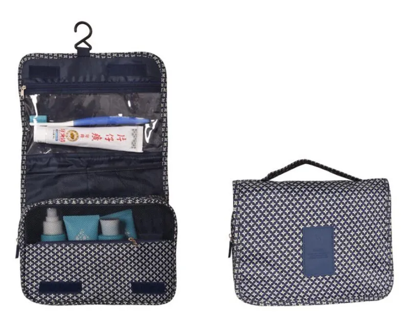 Nylon Hook Up Cosmetic Bag Women Travel Toiletries Storage Bag High Quality Waterproof Makeup Pouch Ladies Make-up Beauty Bag Nylon Hook Up Cosmetic Bag Women Travel Toiletries Storage Bag High Quality Waterproof Makeup Pouch Ladies Make-up Beauty Bag